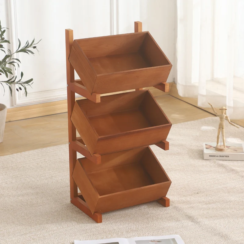 Holz Mehrstufiger Organizer Karnz