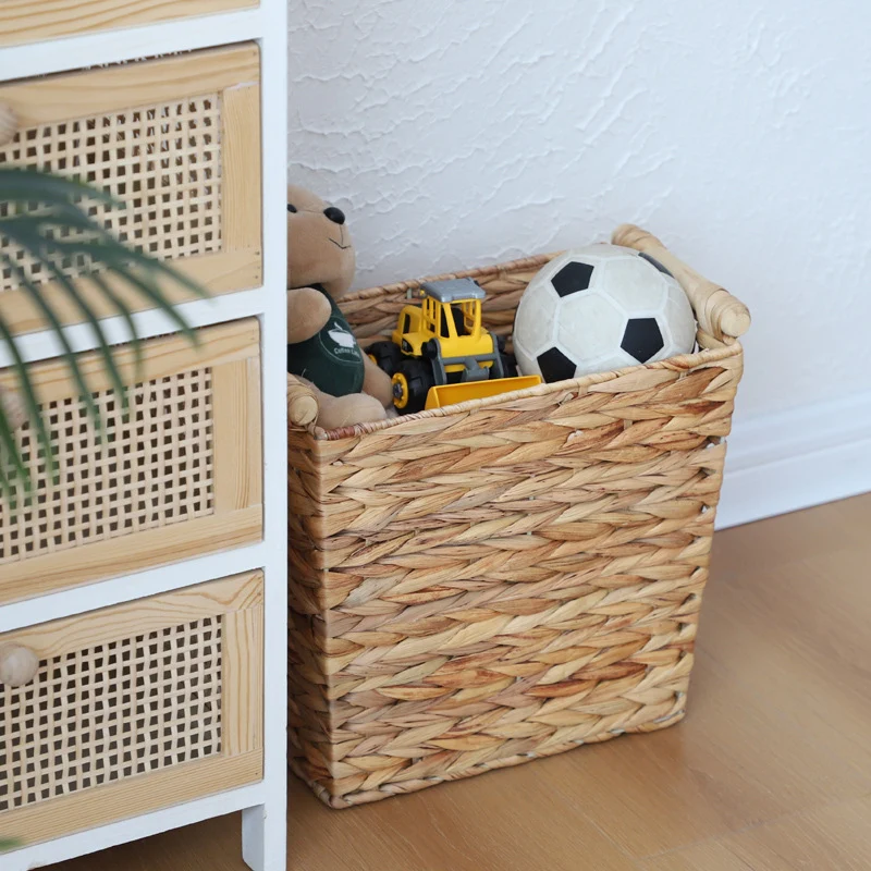 Rustikale Geflochtene Aufbewahrungsbox Karnz