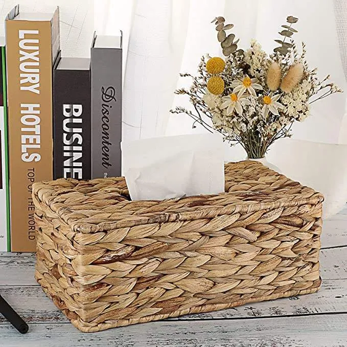 Naturfaser Gewebebox Halter Karnz