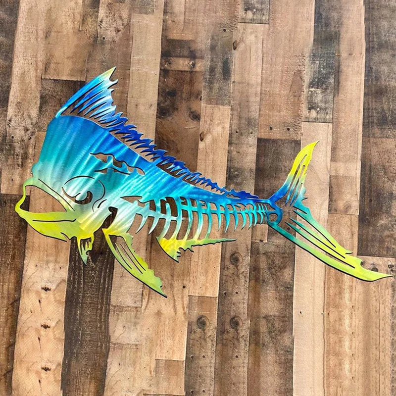 Metal Shark Wandkunst