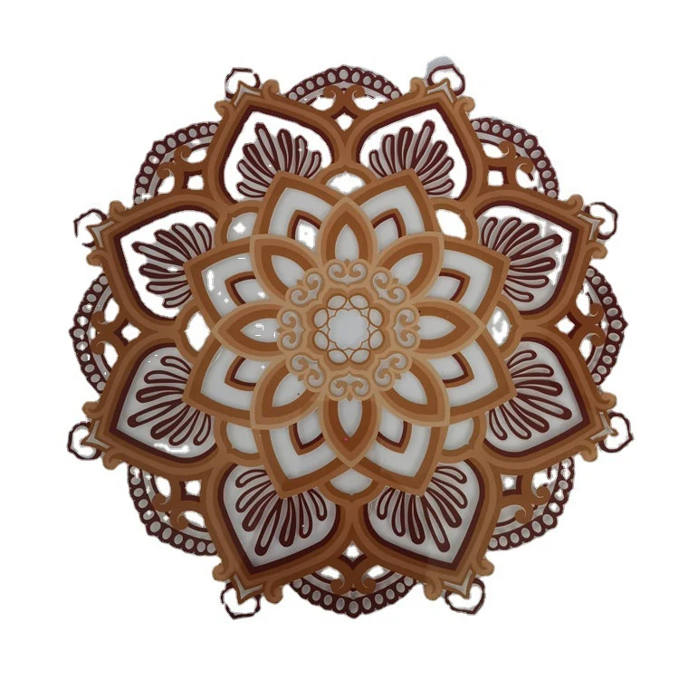 Aufwendige Mandala Wanddekoration