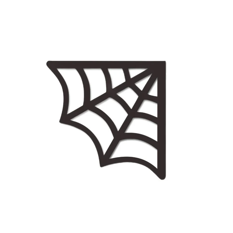 Halloween-Themed Spider Web Türdekoration