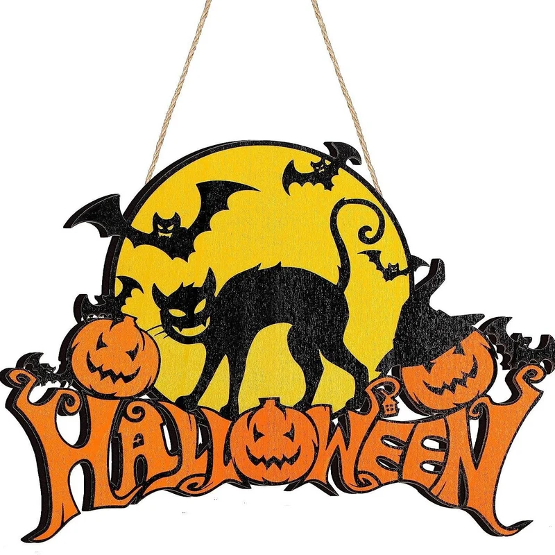Halloween Dekorative Wandschild