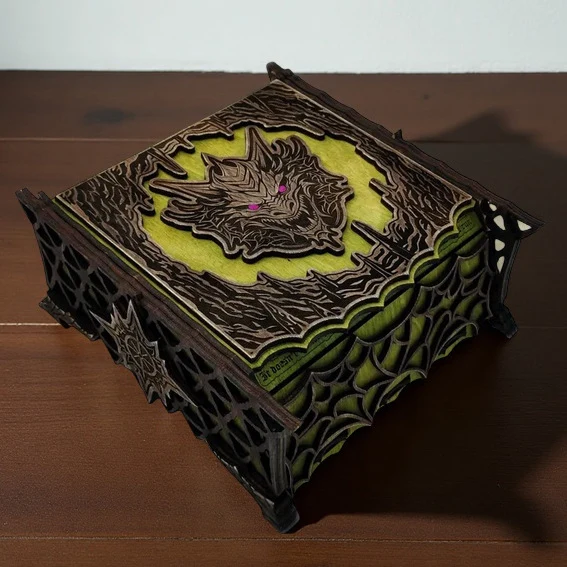 Dekorative Gaming Andenkenbox