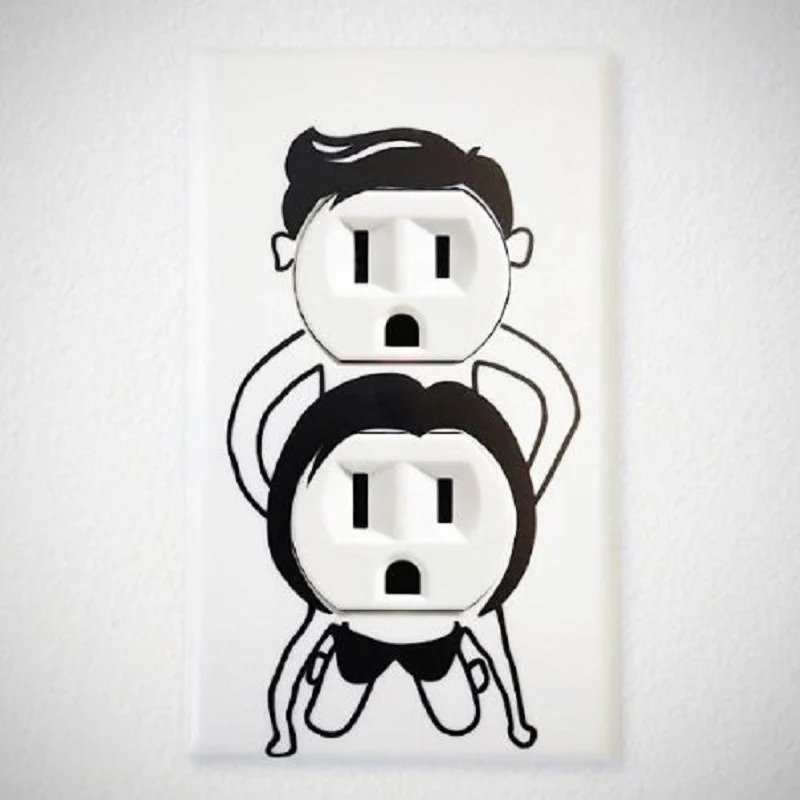 Dekorativer Elektrosteckdosenabdeckungen