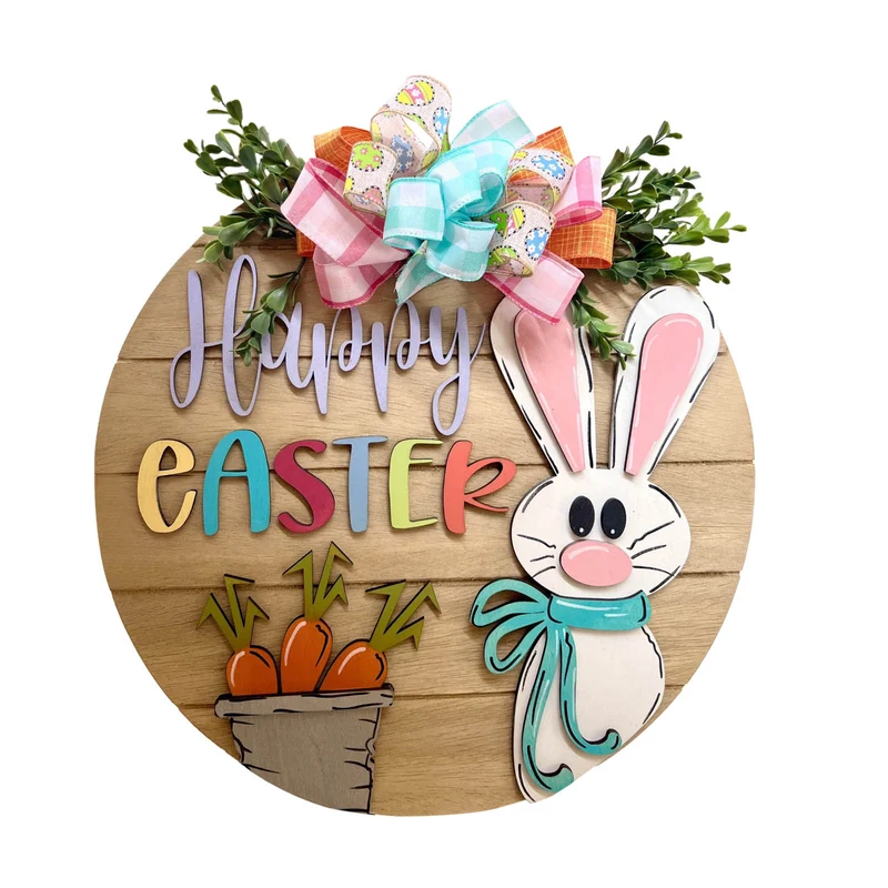 Dekoratives Ostertürschild