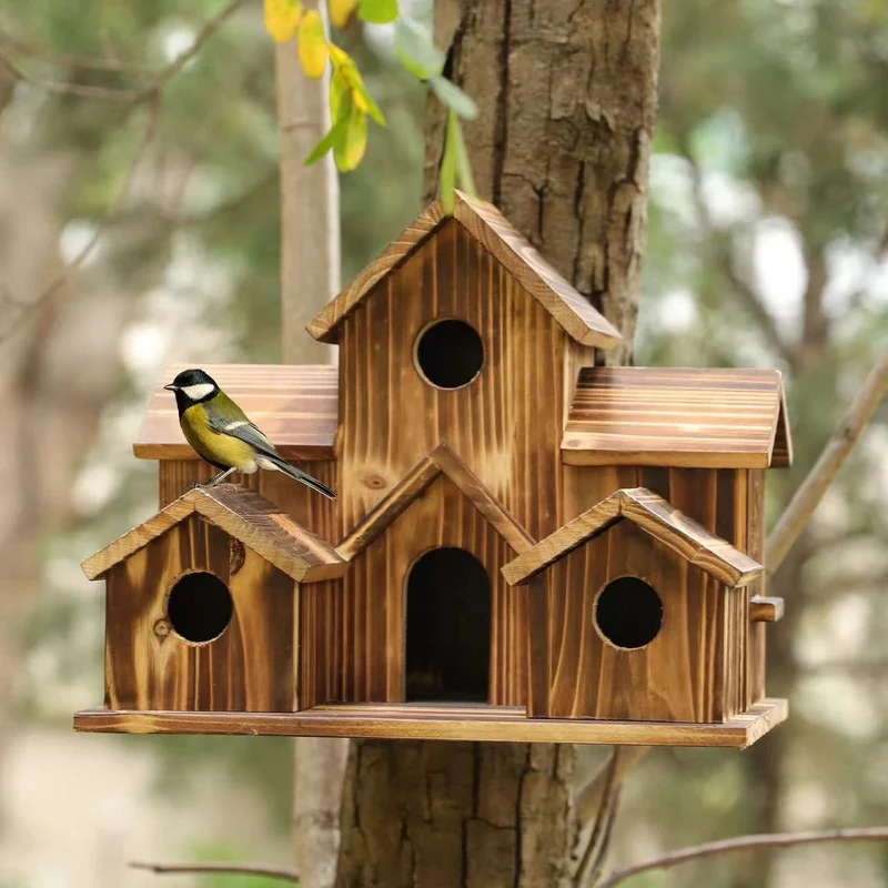 Dekoratives Vogelhaus