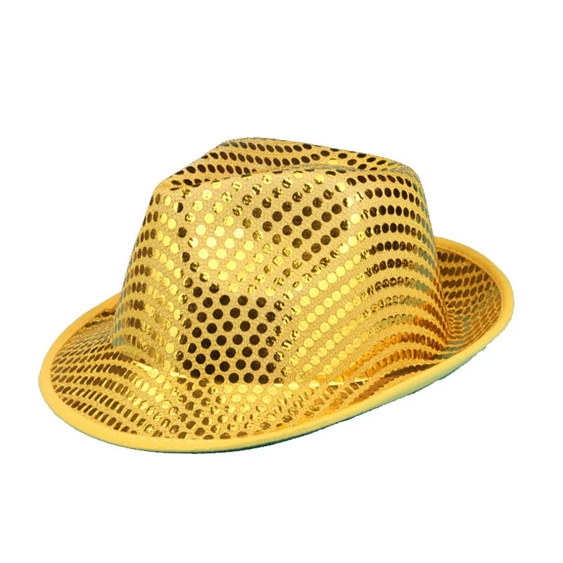 Schimmernder Party Fedora Hut