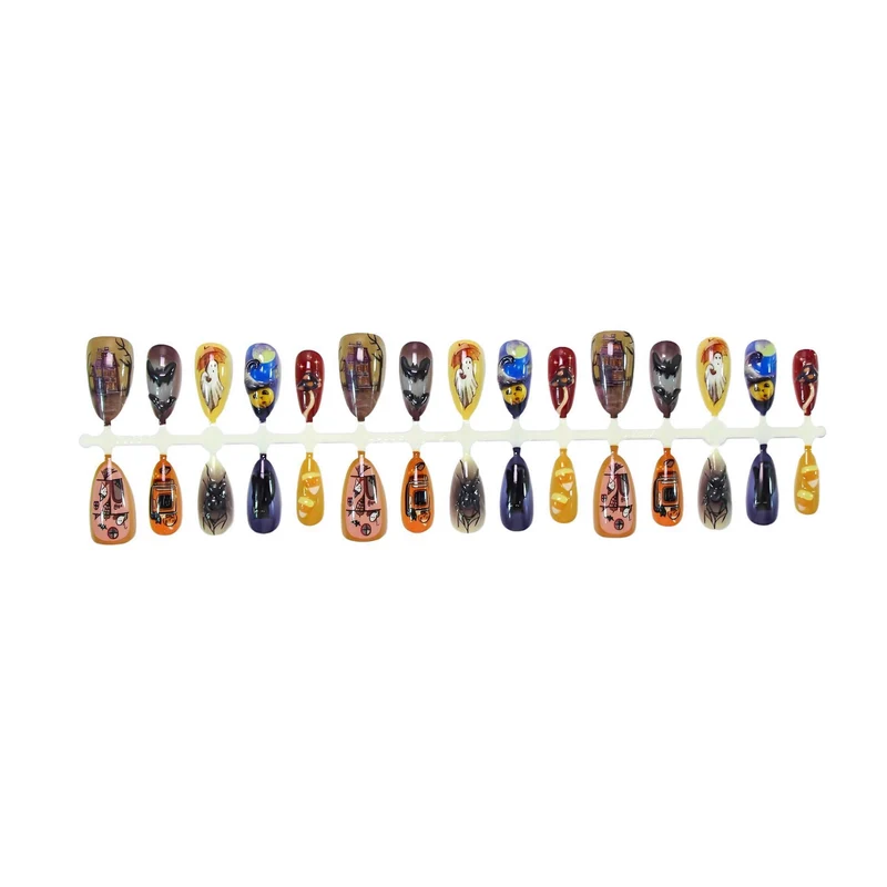 Thematisches Halloween Press-On Nagelkunst Set 1790636675