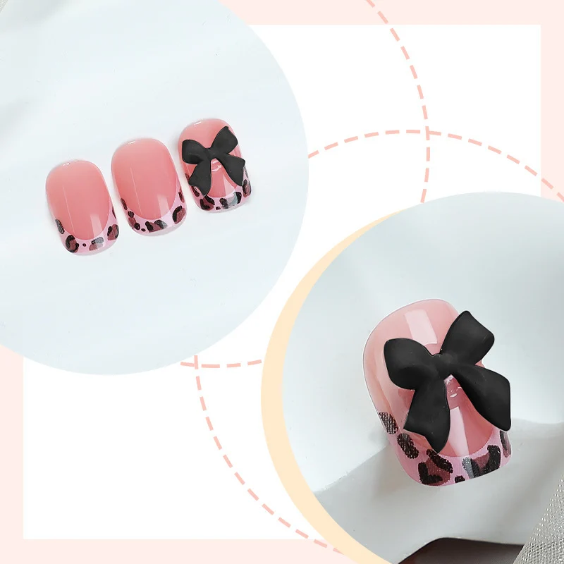 Stylische Press-On Nagelkunst