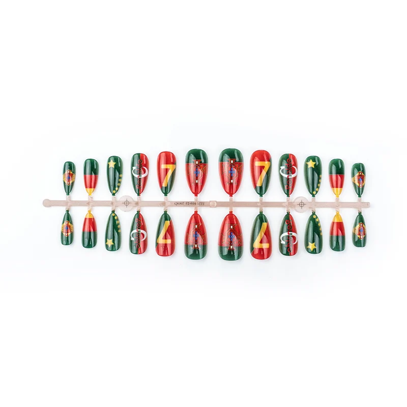 Sport-Themen Press-On Nail Art Set