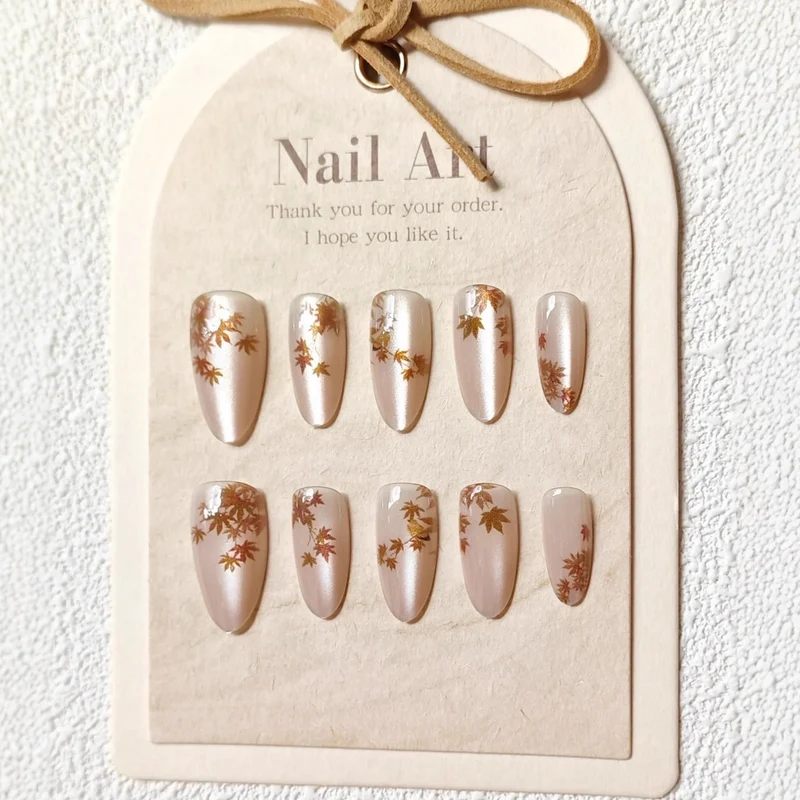 Saisonales Blumendruck-Nagelkunst-Set