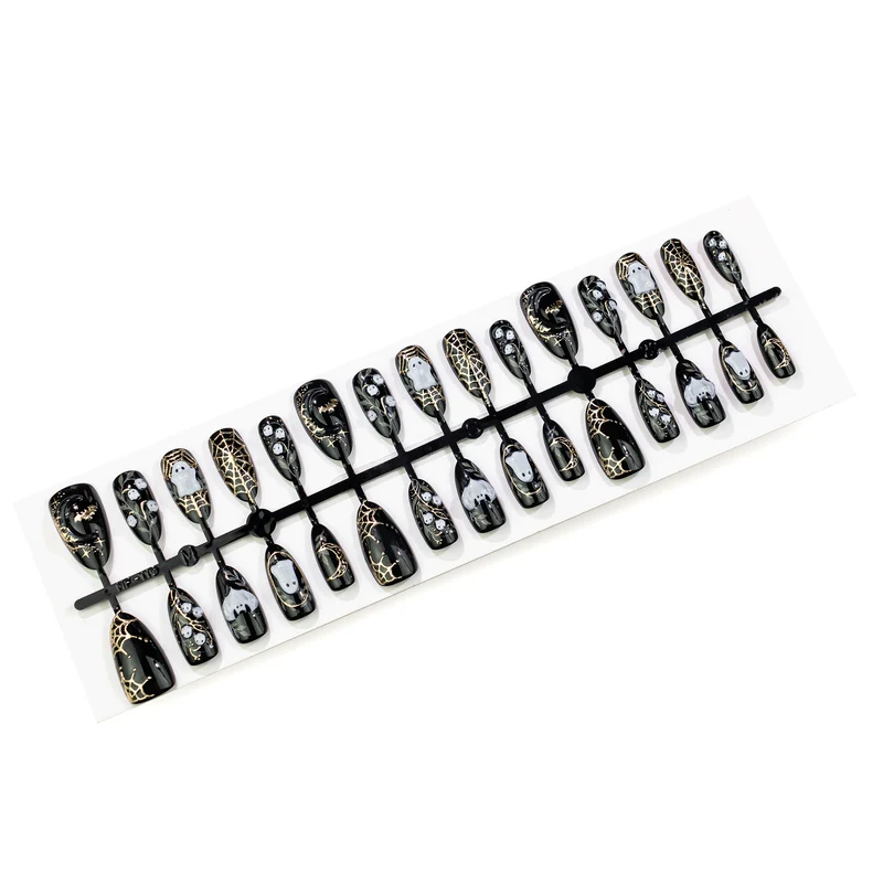 Gothic-Themen Druck-Nagelset