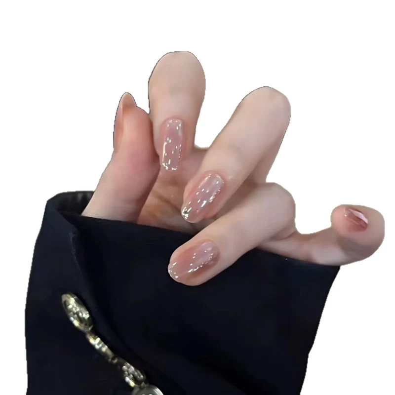 Glänzende Gel-Nagelverlängerungen 1790864884