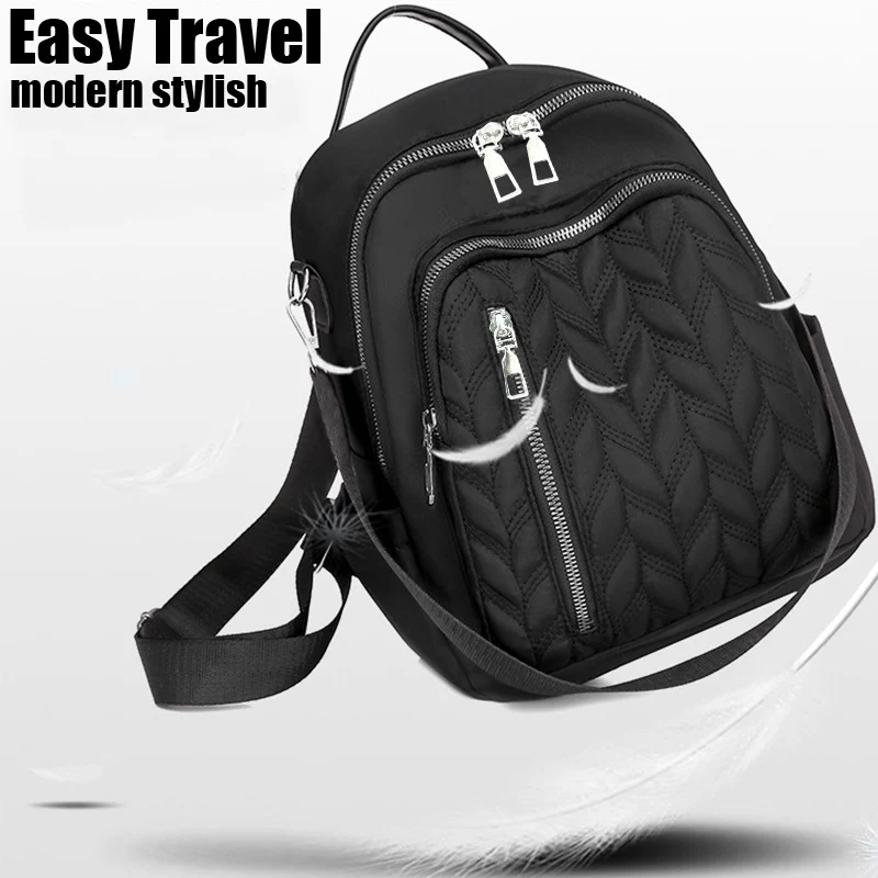 Damen Stepp-Rucksack-Handtasche Karnz