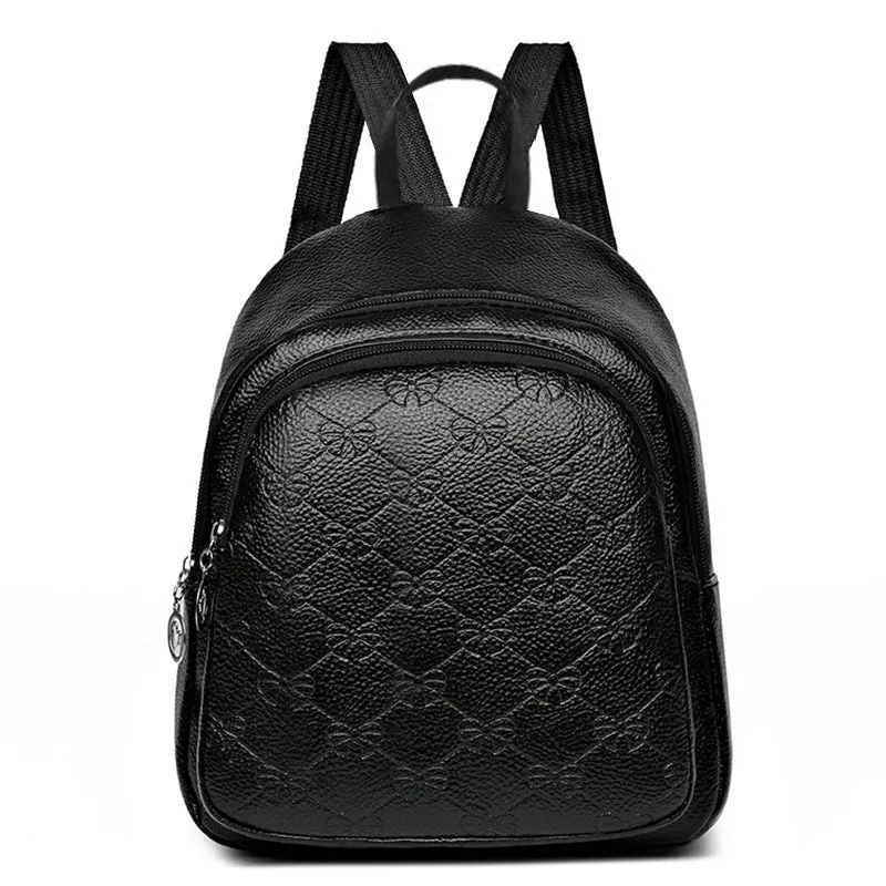 Damen Elegante Strukturierte Mini-Rucksack Karnz