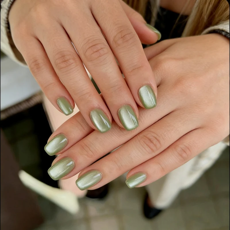 Stylische dekorative Nagelkunst