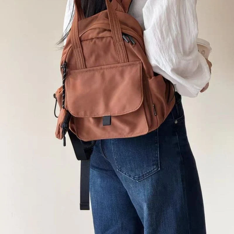 Damen vielseitiger Multifunktions-Rucksack mit mehreren Taschen Karnz