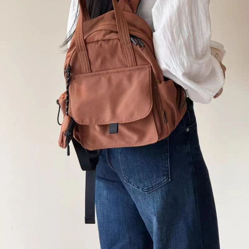 Damen vielseitiger Multifunktions-Rucksack mit mehreren Taschen Karnz