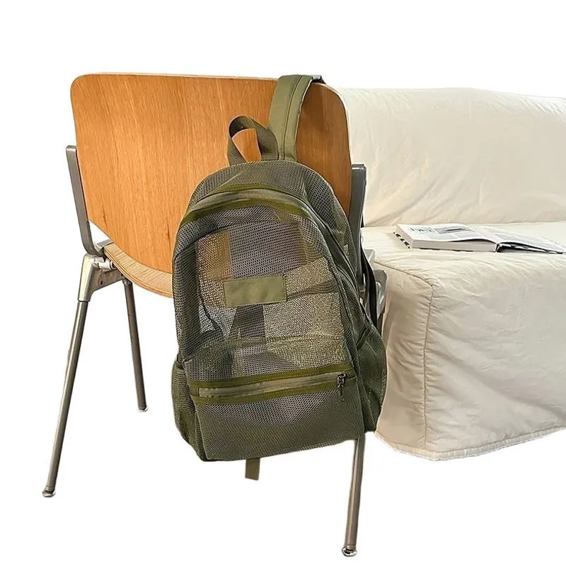 Stylische Mesh-Rucksack Karnz