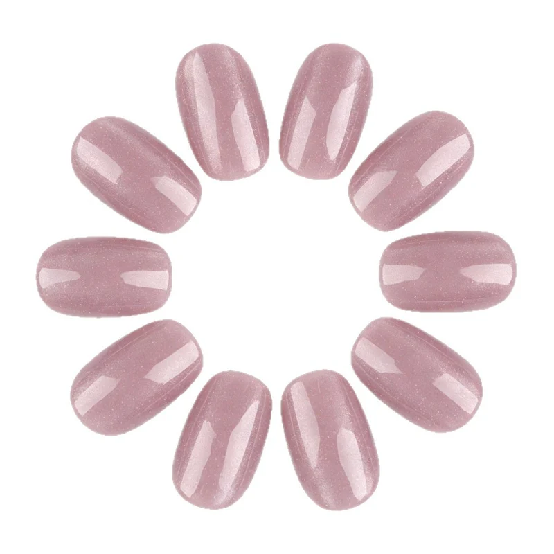 Glitzernde Gel-Nagelverstärkungen