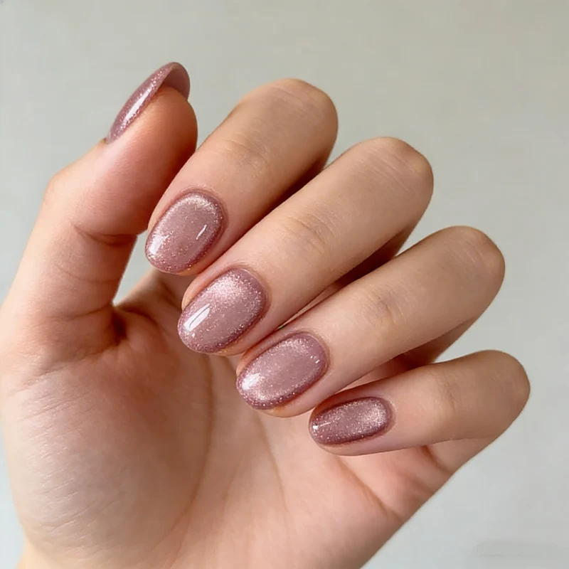 Glitzernde Glänzende Nagelverbesserungen
