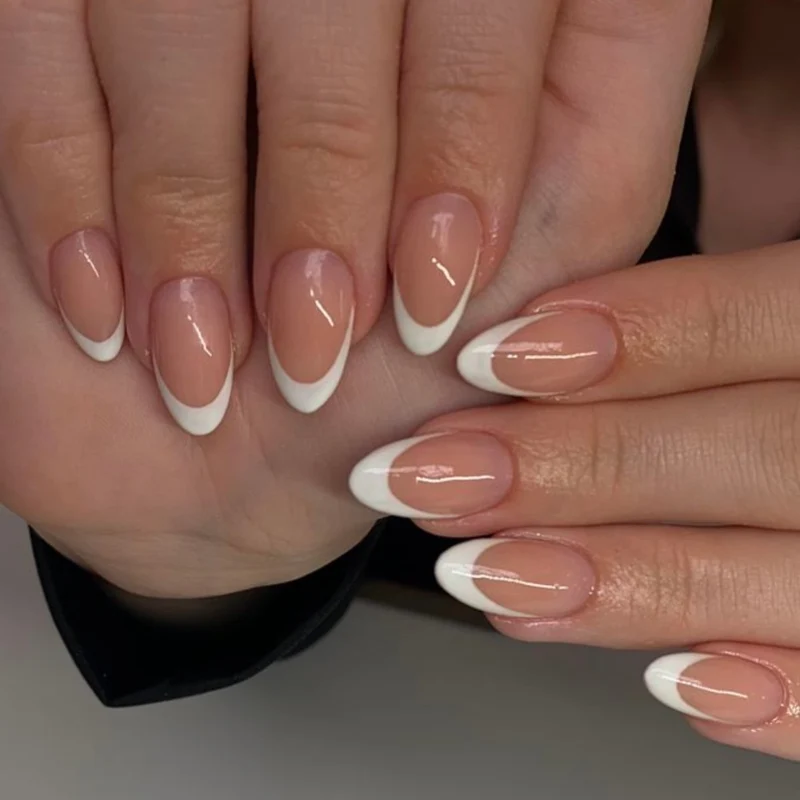 Französische Spitze Gel-Nagelkunstverlängerungen