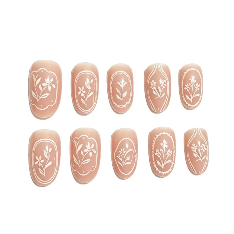 Florales Nagelkunst Design Kit