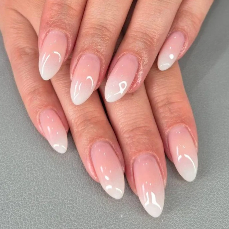 Floral Design Stiletto Press-On Nägel