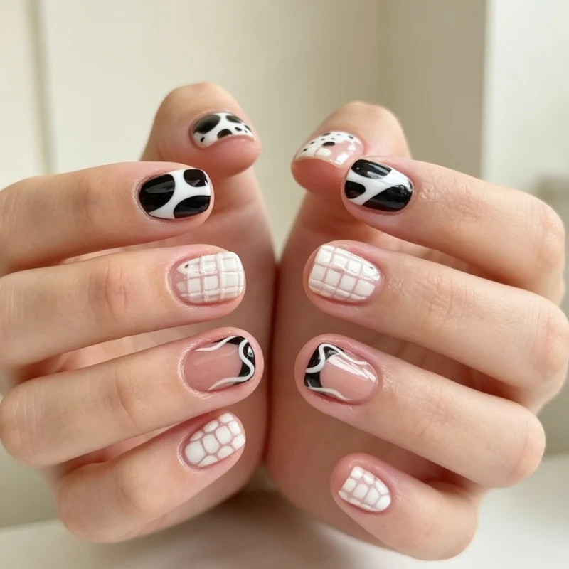 Festliche saisonale Nagelkunstverschönerungen
