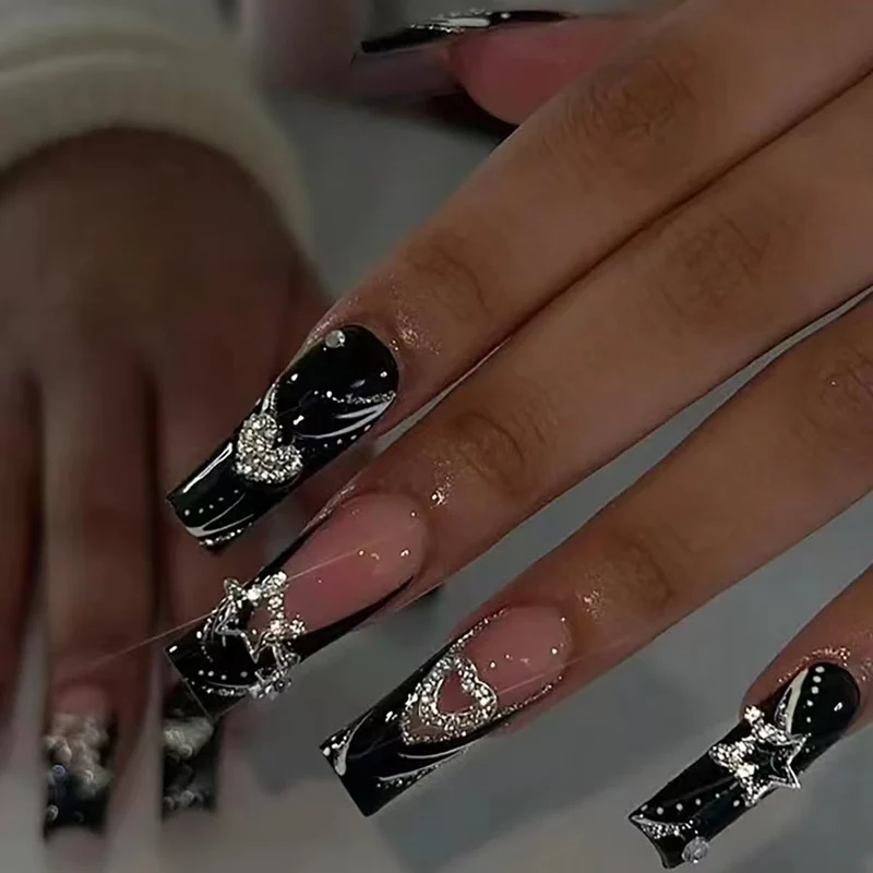 Festliches Feiertags-Themen Druck-Nagelkunst-Set