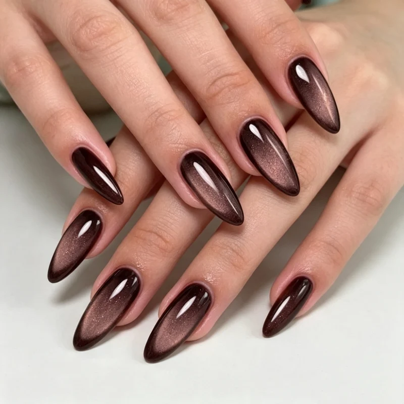 Elegantly gestaltetes Acryl-Nagelset