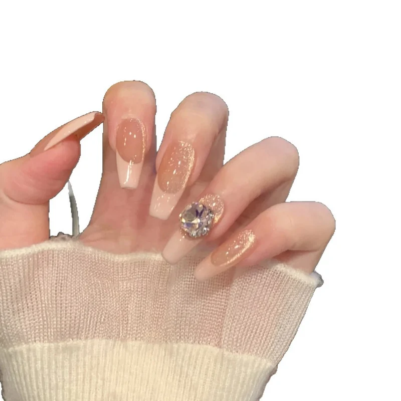 Elegante Press-On Nagelverzierungen