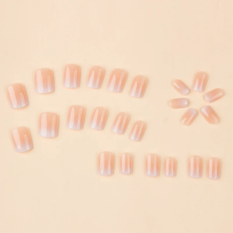 Elegantes Ombre Press-On Nagelset