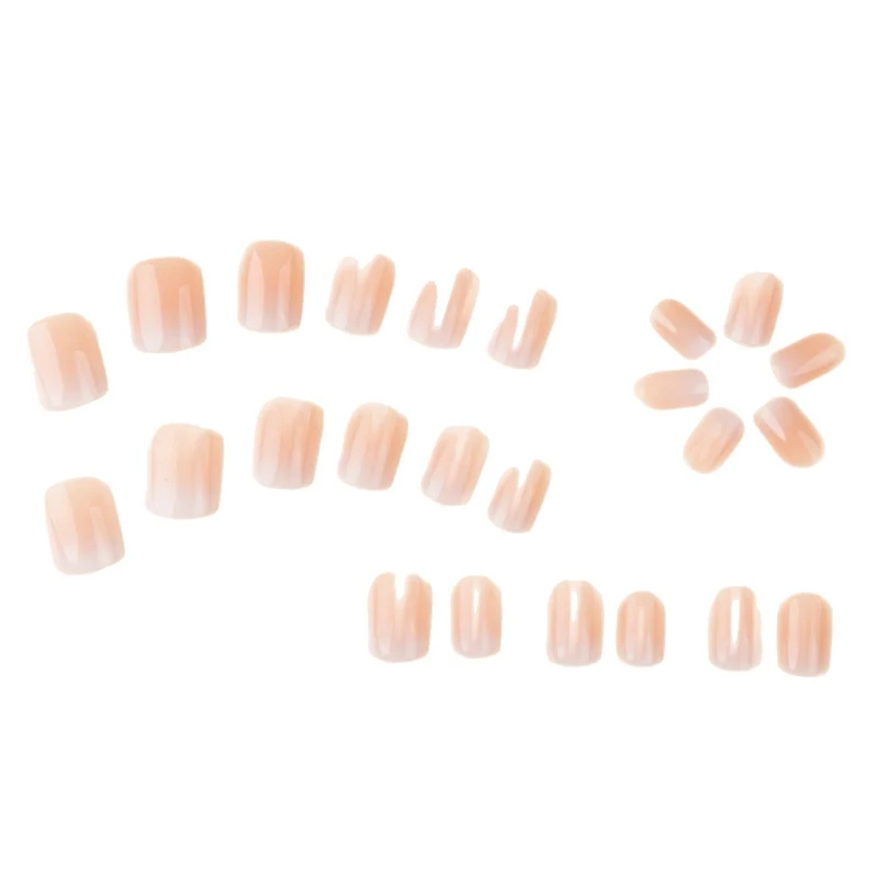 Elegantes Ombre Press-On Nagelset