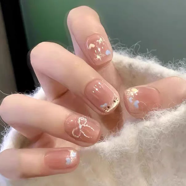 Elegante lange Stiletto-Nagelverstärkungen