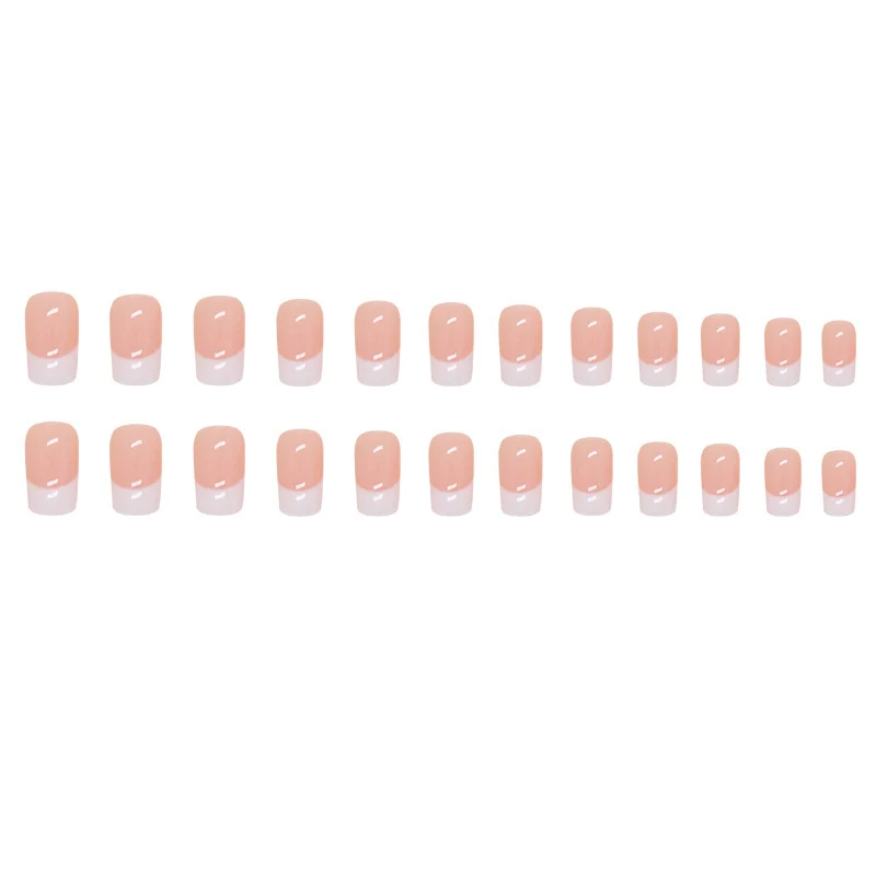 Elegante French Tip Press-On Nails