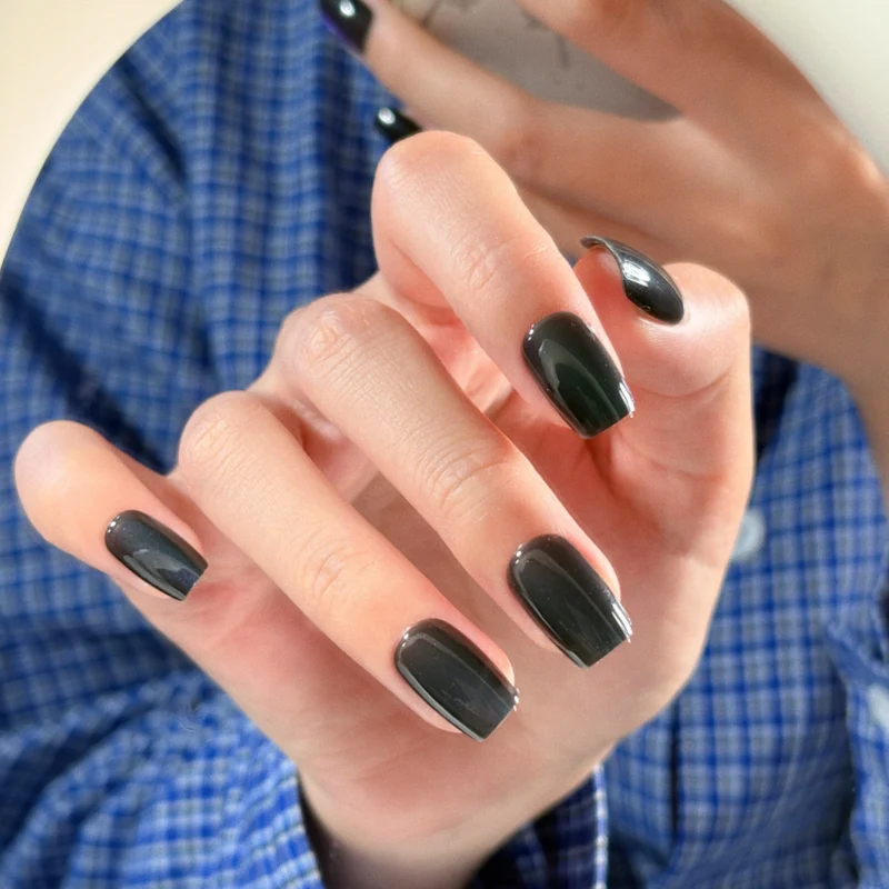 Elegante Französische Spitze Nagelkunst Verlängerungen