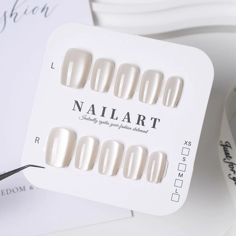 Dekorative Press-On Nagelset