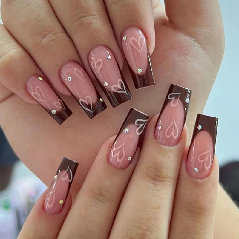 Dekorative Gel-Nagelkunst