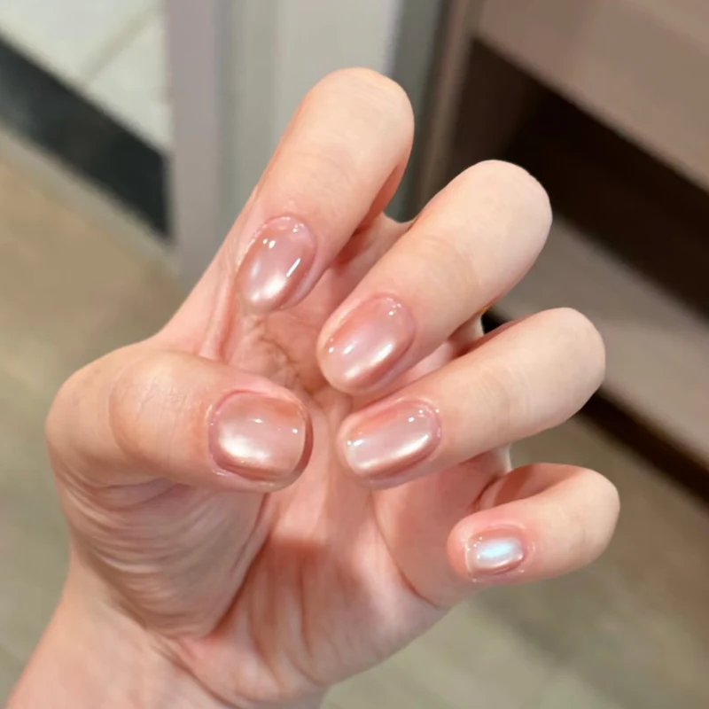 Dekorativer Schmetterlings-verzierter Press-On Nagelset