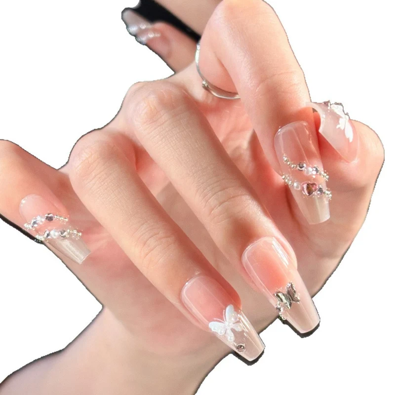 Dekoratives Acrylnagel-Press-On-Set