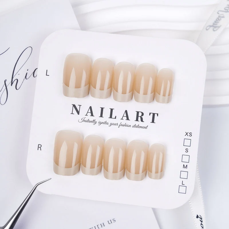 Schmetterling-inspirierte Stiletto Press-On Nägel