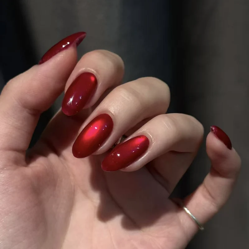 Künstlerische Sternenklare Nacht Press-On Nagelverlängerungen
