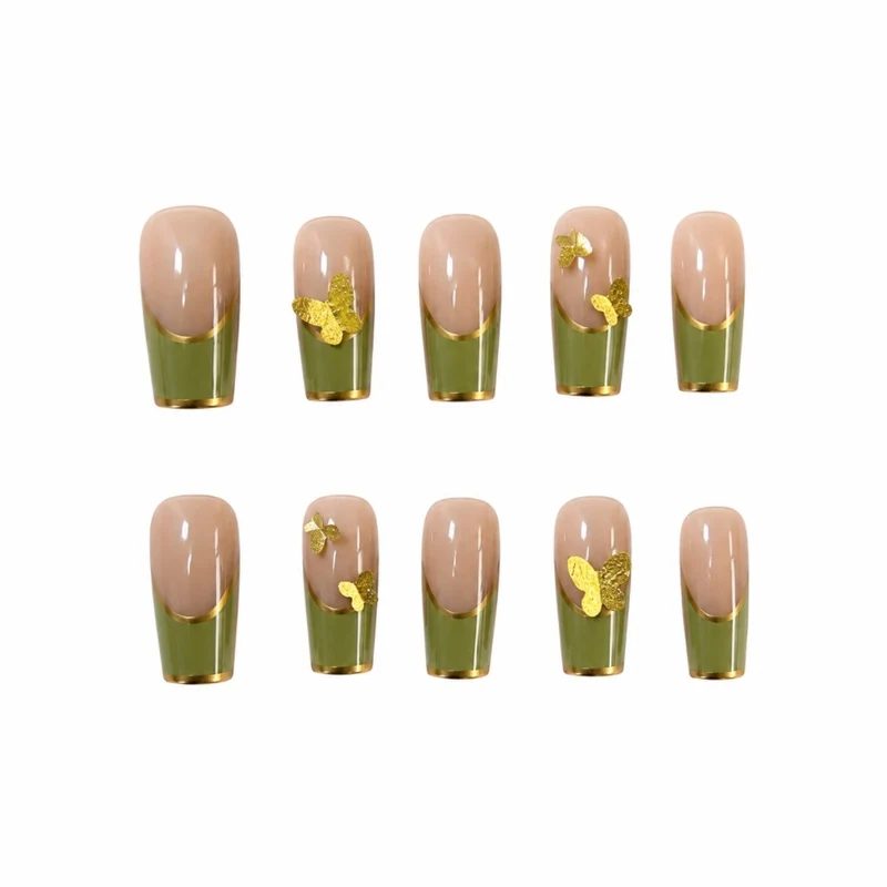 Künstlerische Press-On Nageldesigns