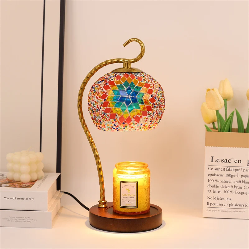 Mosaik-Glas-Dekorative Tischlampe