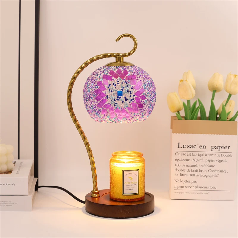 Mosaik-Glas-Dekorative Tischlampe