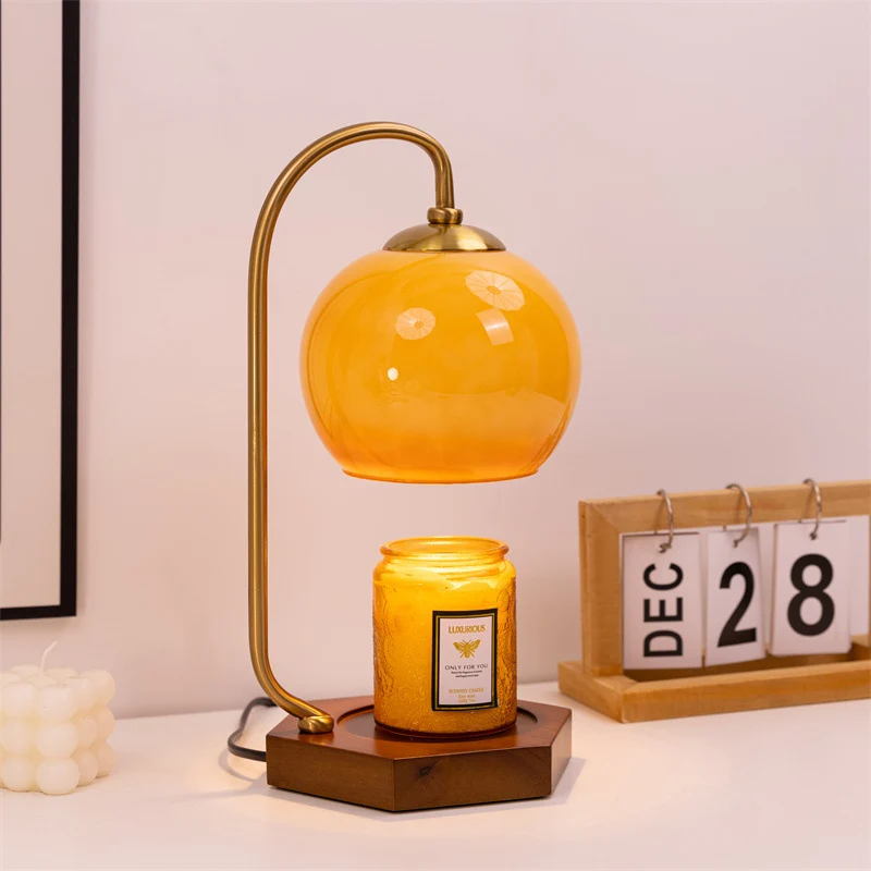 Künstlerische Blattförmige Schreibtischlampe