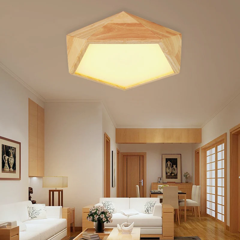 Moderne geometrische Deckenleuchte