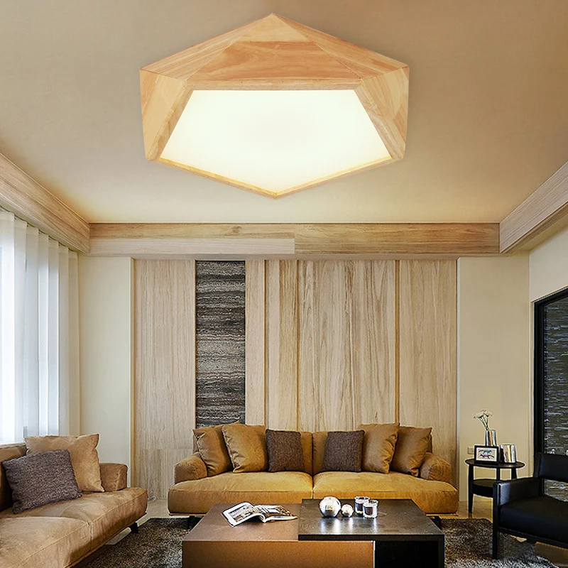 Moderne geometrische Deckenleuchte